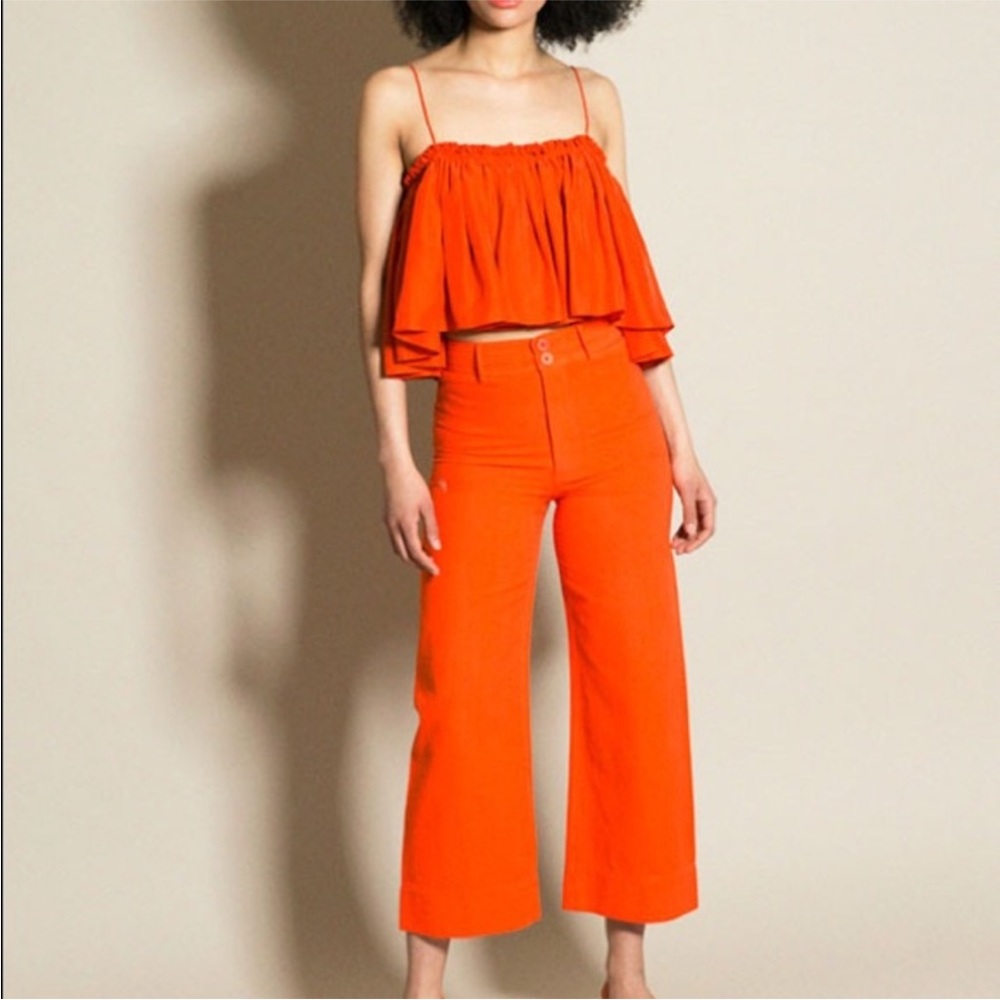 Apiece Apart Sanna Cropped Cami Top